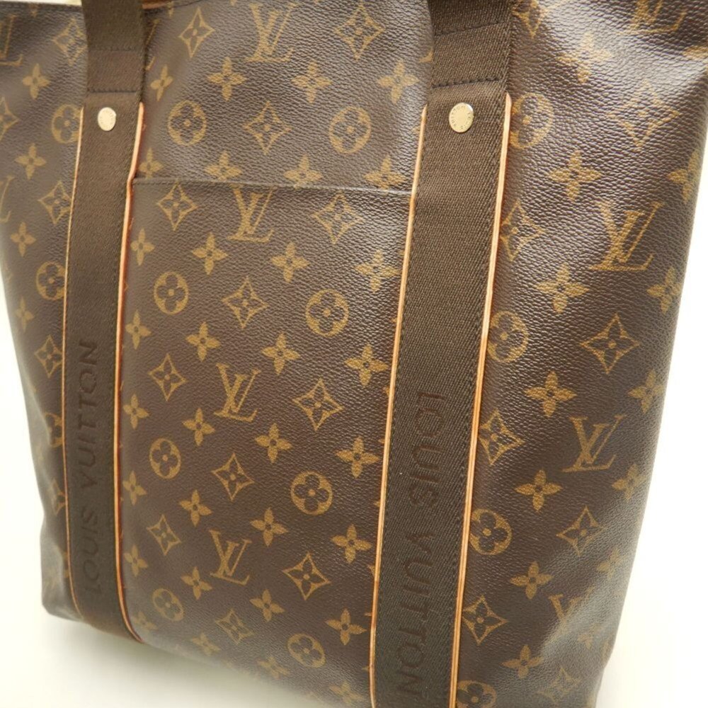 LOUIS VUITTON Authentic Brown Monogram Tote Bag - Picture 5 of 16